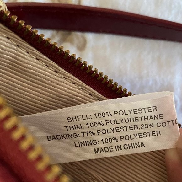 Talbots Burgundy Red Small Purse Bag - Picture 11 of 11